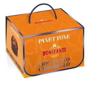 PANETTONE CIOCCOLATO CARAMELLO 750G BONIFANTI